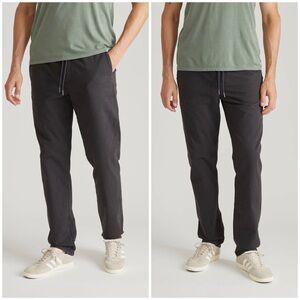 Marine Layer Saturday Slim Straight Twill Pant Regular Size Medium